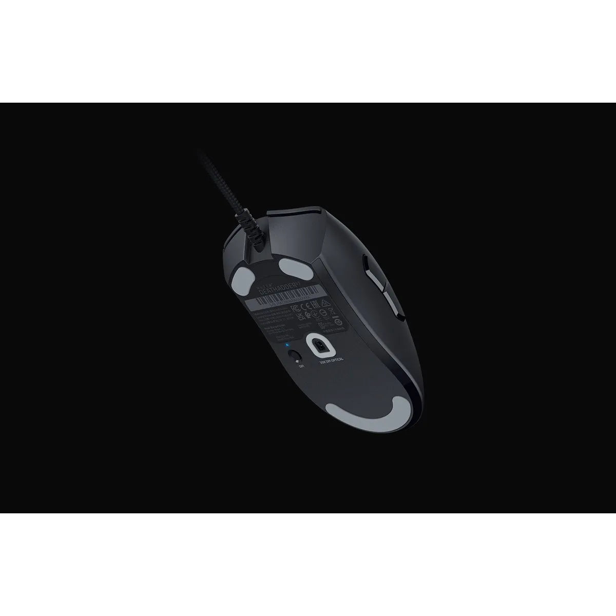 Razer DeathAdder V3 Gaming Mouse, Right-hand, Optical, USB Type-A, 30000 DPI, Black