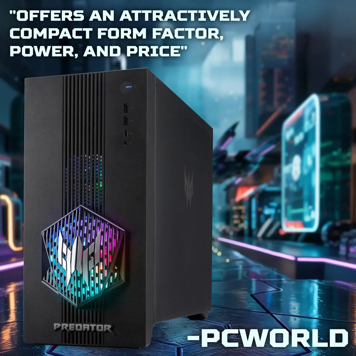 Acer Predator PO3-665 Gaming PC Intel Core i5-14400F 16GB 512GB NVIDIA RTX 5060