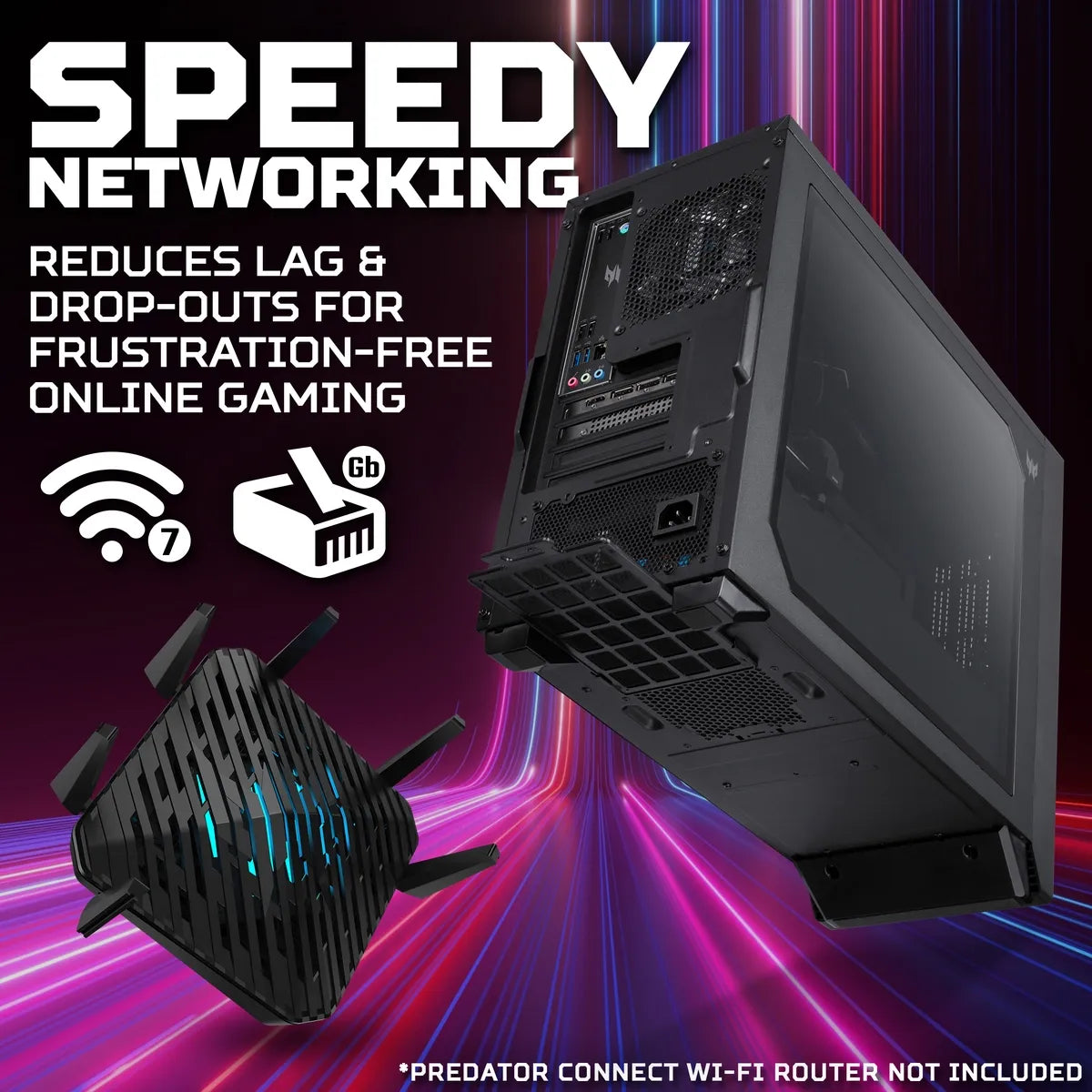 Acer Predator PO3-665 Gaming PC Intel Core i5-14400F 16GB 512GB NVIDIA RTX 5060