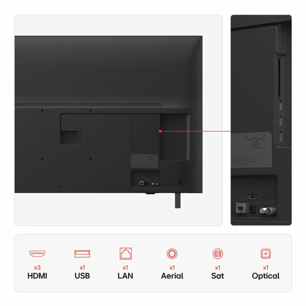 LG 50UA75006LA 50 Inch 4K Ultra HD Smart TV 5-Year Warranty