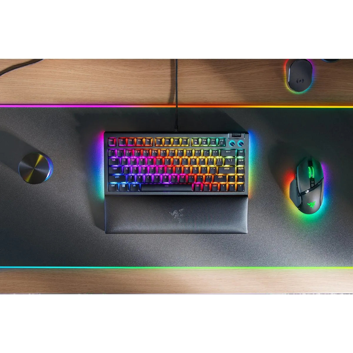 Razer BlackWidow V4 75% USB Mechanical Keyboard Chroma RGB Black