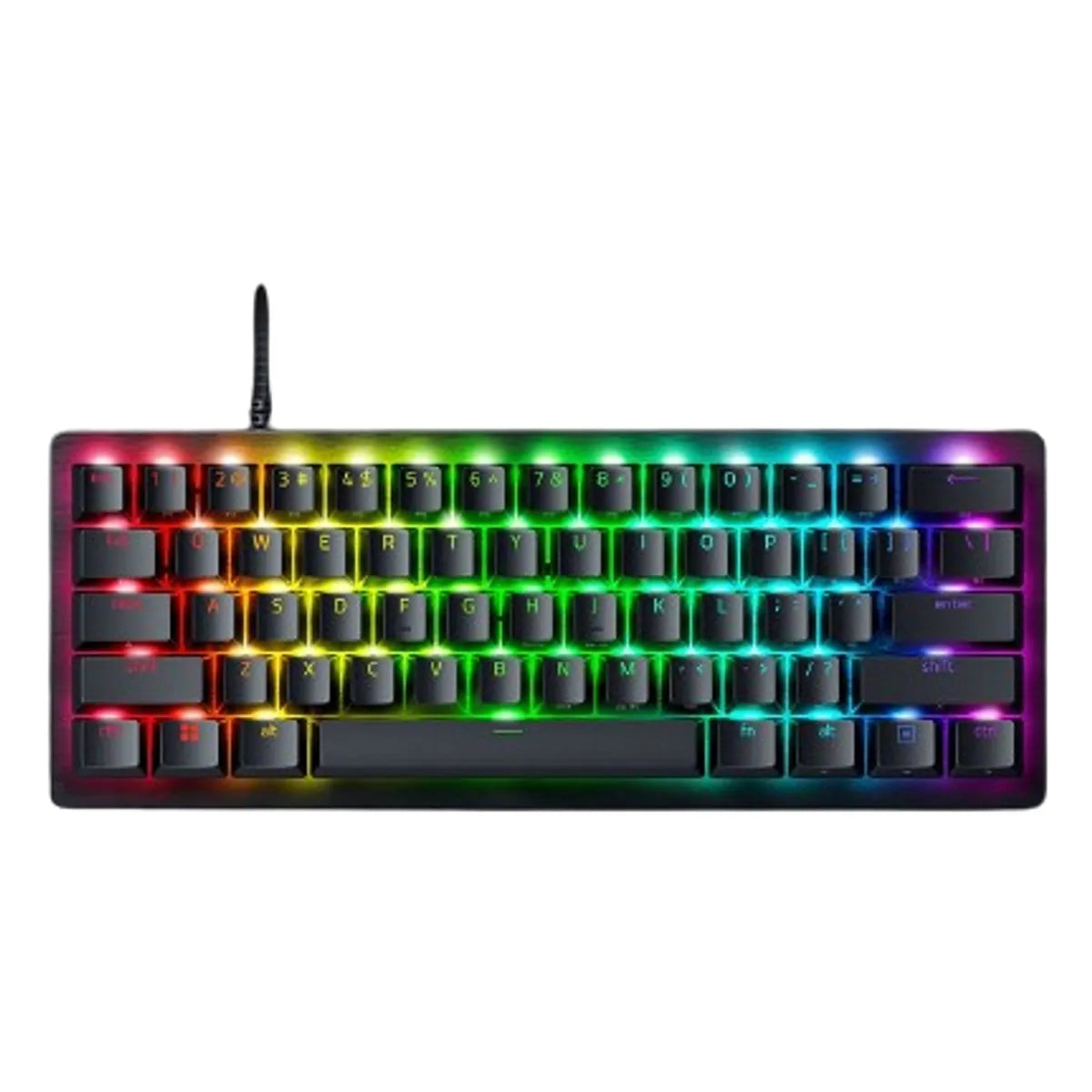 Razer Huntsman V3 Pro Mini, Wired, USB, Optical Key Switch, QWERTY, RGB LED, Black