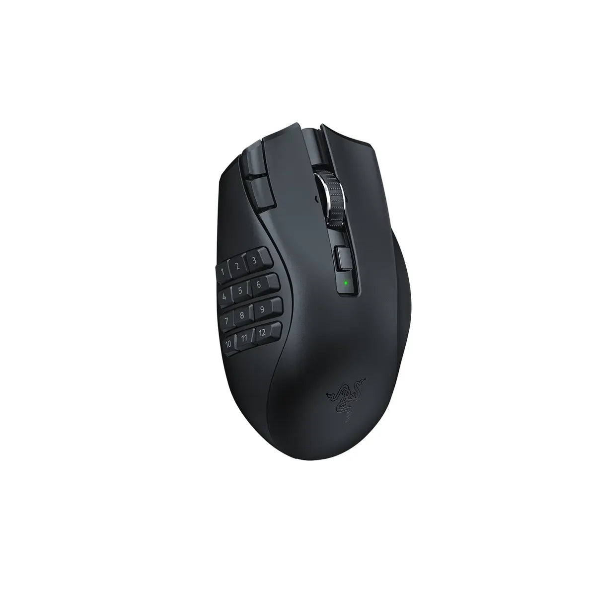 Razer Naga V2 HyperSpeed Mouse, Right-hand, Optical, RF Wireless + Bluetooth, 30000 DPI, Black