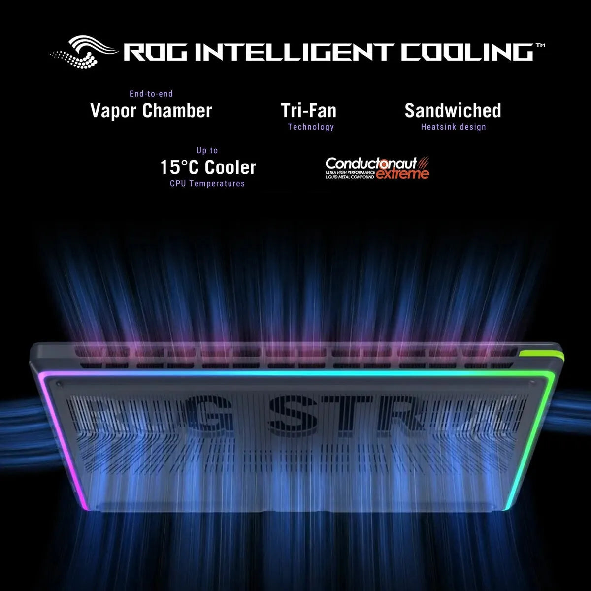 ASUS ROG Strix G16 Intel Core Ultra 9 32GB 1TB NVIDIA GF RTX 5070 Ti 16 Inch