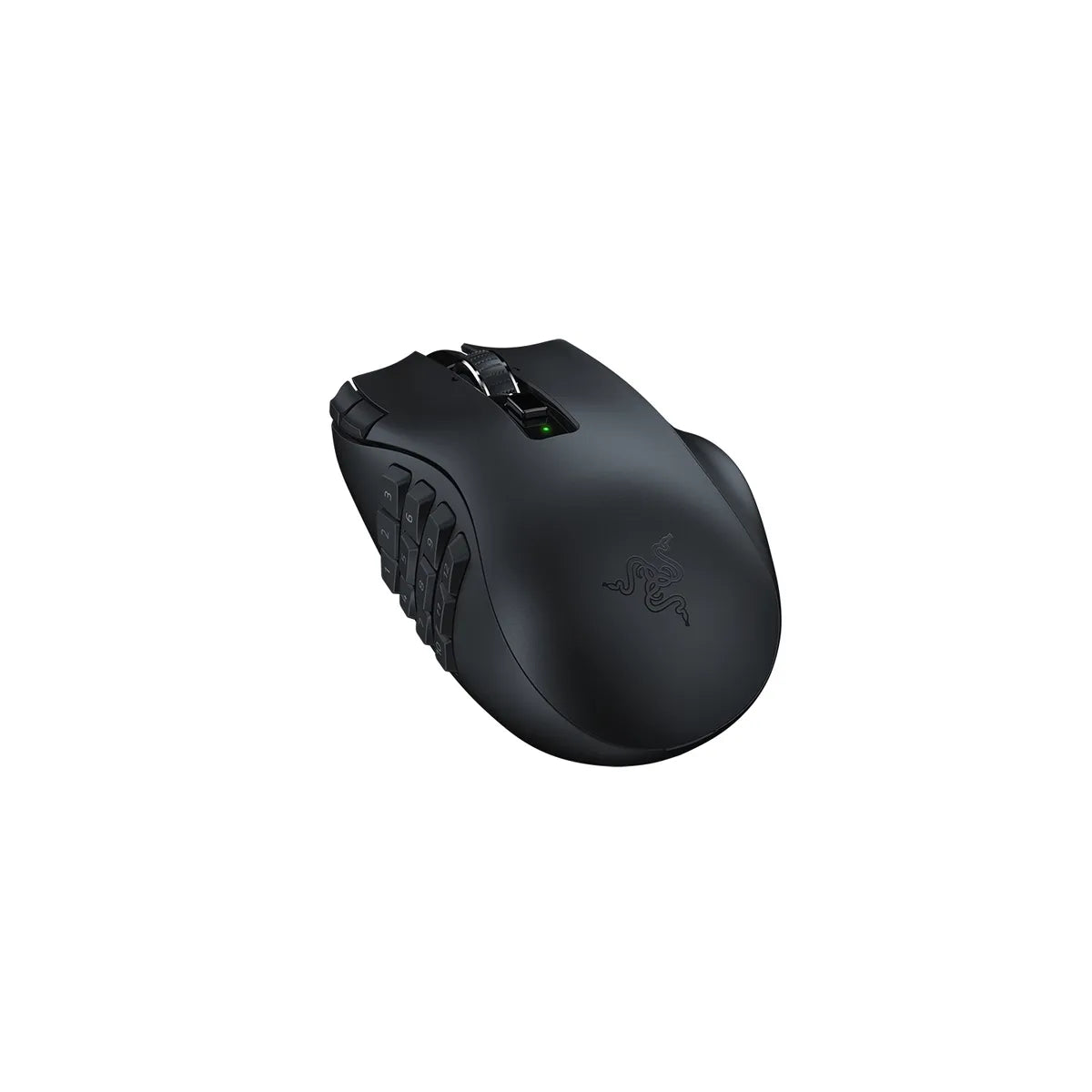 Razer Naga V2 HyperSpeed Mouse, Right-hand, Optical, RF Wireless + Bluetooth, 30000 DPI, Black