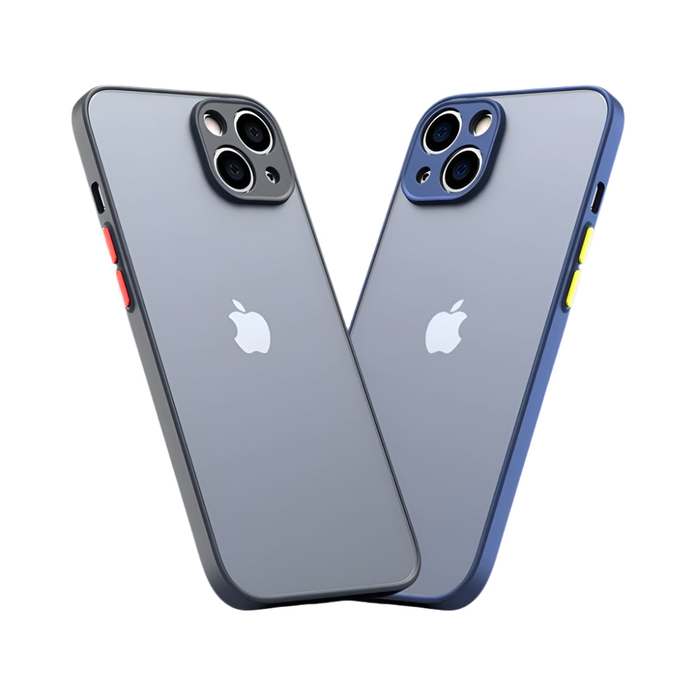 Matte Armor Case for iPhone 15 Series - Phone Case - Armor - Lazymart - Armor - black - ipone15 - Matte Armor Case for iPhone 15 Series