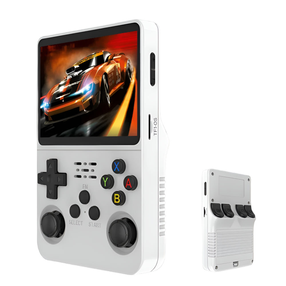 R36S Handheld Video Game Console with 15000 Retro Games Installed - Console - Lazymart - Lazymart - White 64GB - 49407994003803