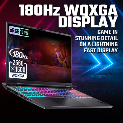 Acer Nitro 16 AI Gaming Laptop AMD Ryzen AI 7 16 Inch 16GB 1TB GEFORCE RTX5070Ti