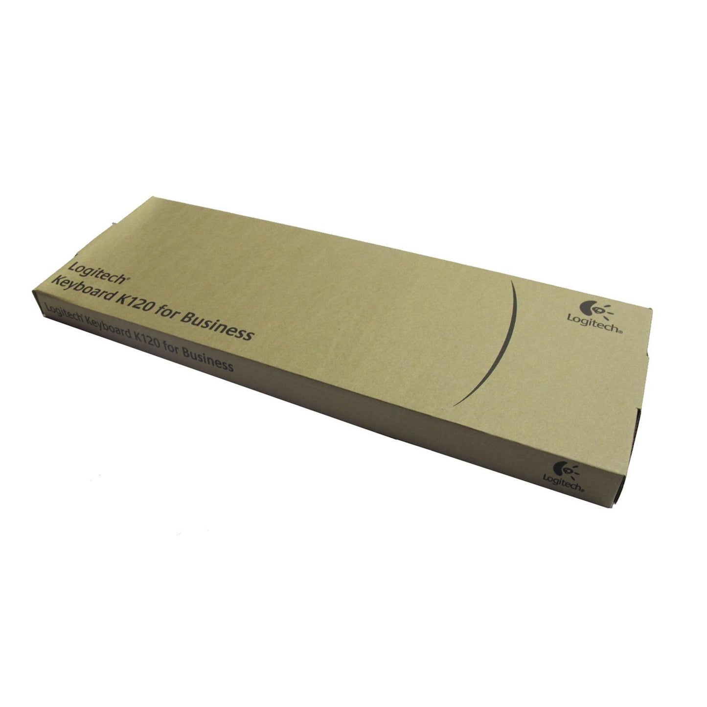 Logitech K120 Wired Keyboard UK for Windows, USB Plug & Play, Full-Size