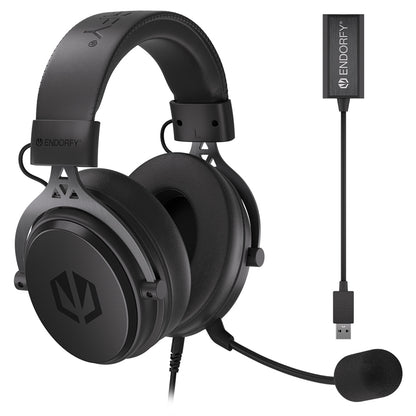 Endorfy VIRO Plus Headset Wired Black