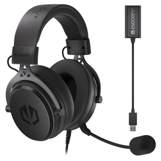 Endorfy VIRO Plus Headset Wired Black