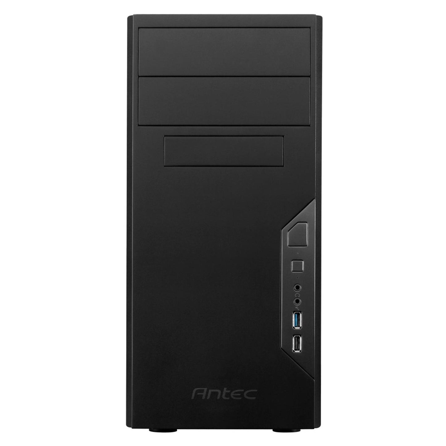ANTEC VSK-3000B-U3/U2 PC Case, Black, Micro Tower, USB, Micro ATX, Mini-ITX