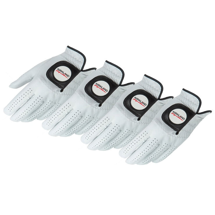 Kirkland Signature Golf Gloves 4 Pack in Medium