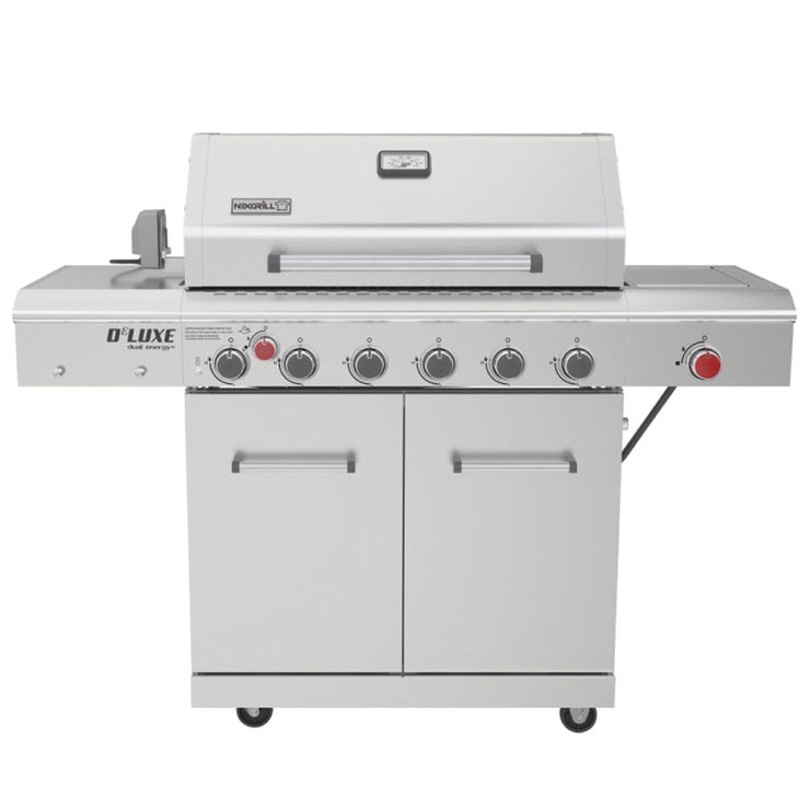 Nexgrill 7 Burner Stainless Steel Gas Barbecue, Side Burner, Rotisserie, & Cover