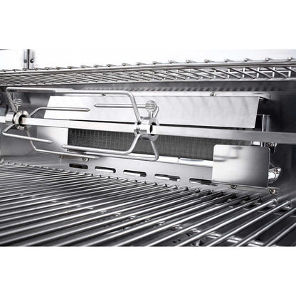 Nexgrill 7 Burner Stainless Steel Gas Barbecue, Side Burner, Rotisserie, & Cover