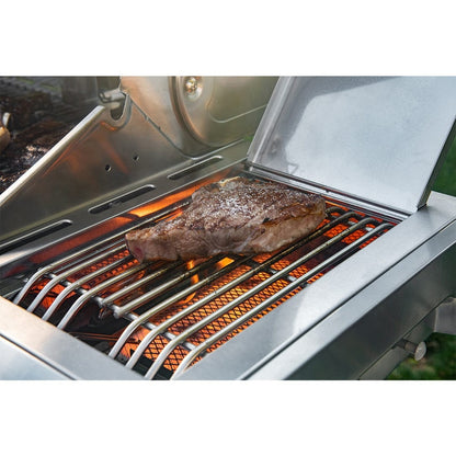 Nexgrill 7 Burner Stainless Steel Gas Barbecue, Side Burner, Rotisserie, & Cover