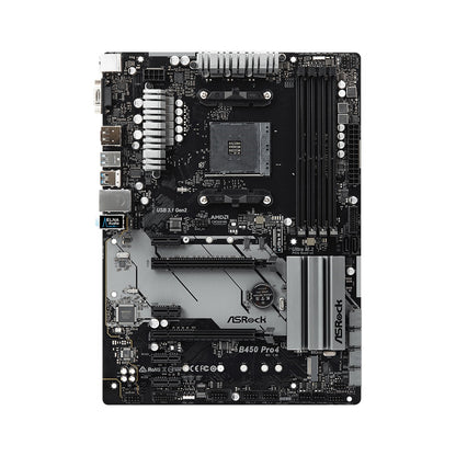 ASRock B450 Pro4 R2.0 Super Alloy AMD AM4 Socket Motherboard ATX DDR4 M2 HDMI
