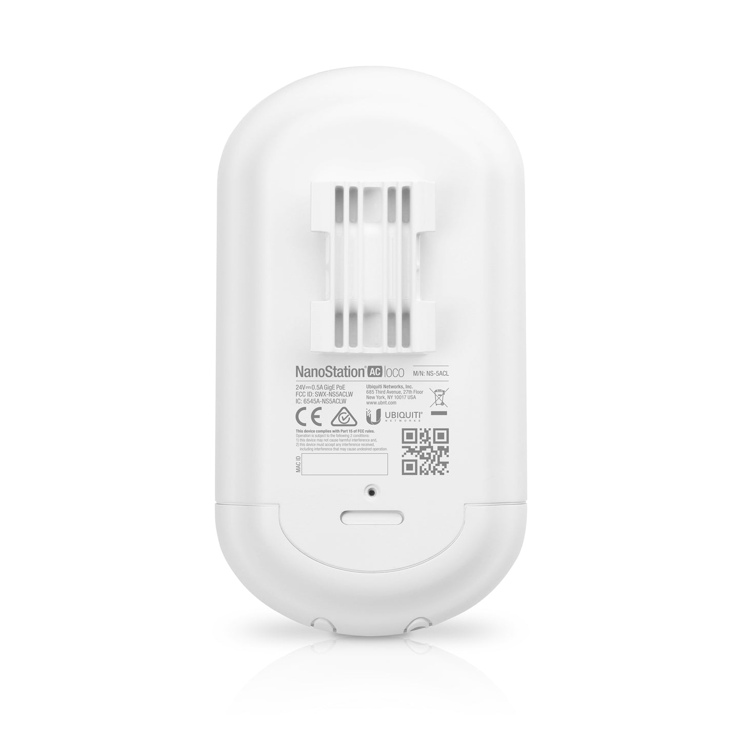 Ubiquiti NanoStation AC Loco 5GHz 13dBi airMAX Outdoor Wireless AC CPE Bridge