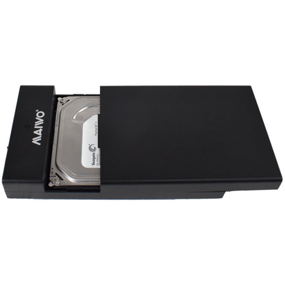 Maiwo USB 3.0 3.5 Inch External Hard Drive Enclosure with Power Adapter
