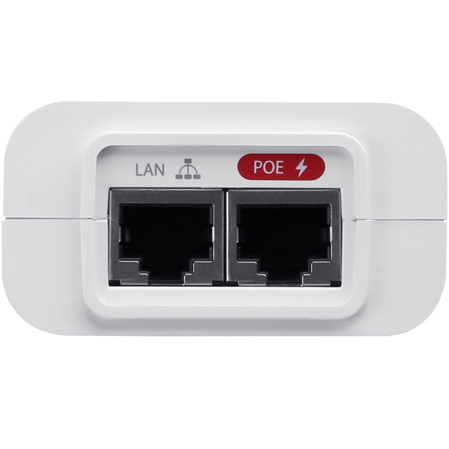 Ubiquiti 48V 24W PoE Power Injector, White, POE-48-24W