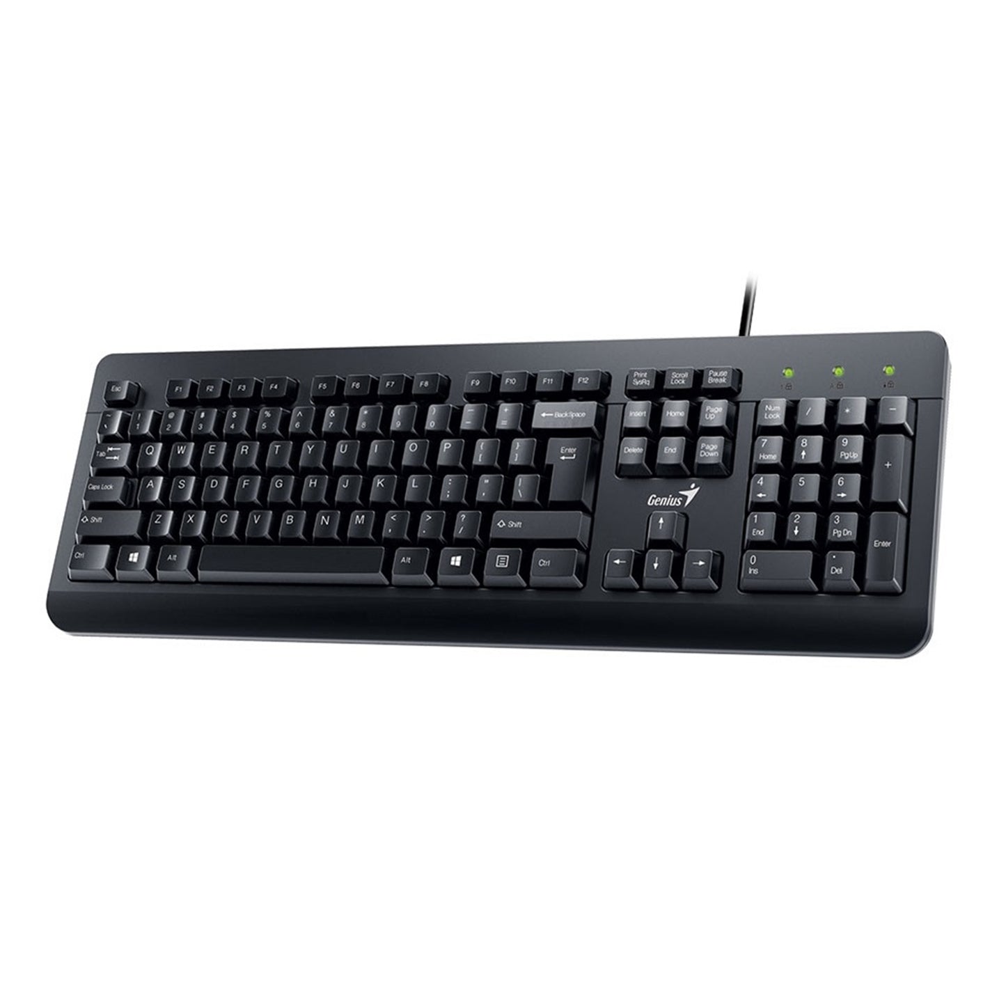 Genius KM-160 Wired Keyboard Full Size and Optical Sensor Mouse Combo Set