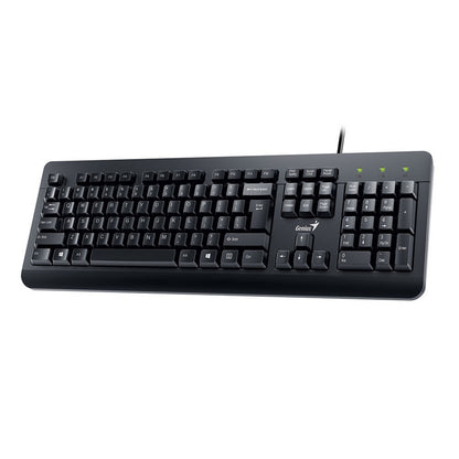 Genius KM-160 Wired Keyboard Full Size and Optical Sensor Mouse Combo Set