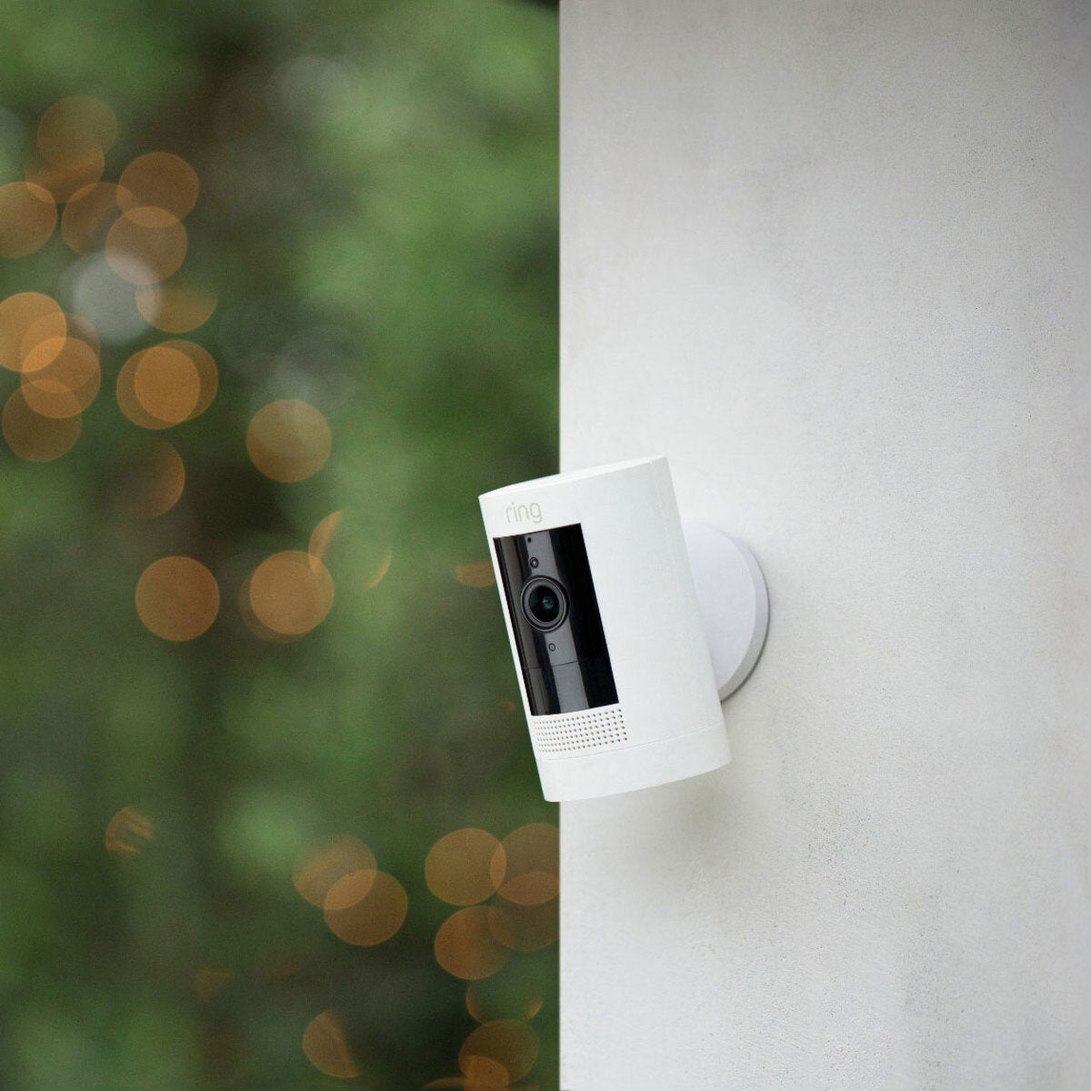 Ring Battery Stick Up Camera in White, 3 Pack