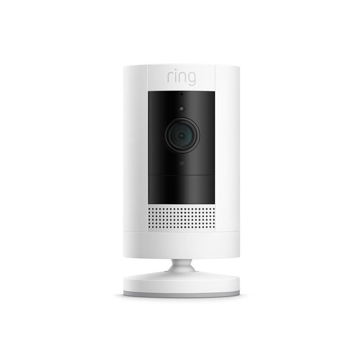 Ring Battery Stick Up Camera in White, 3 Pack