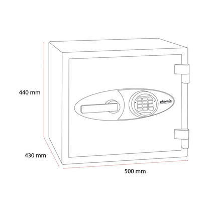 Phoenix 46 Litre Neptune HS1052E Security Safe with Electronic Lock