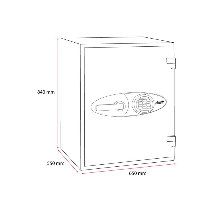 Phoenix 184 Litre Neptune HS1054E Security Safe with Electronic Lock