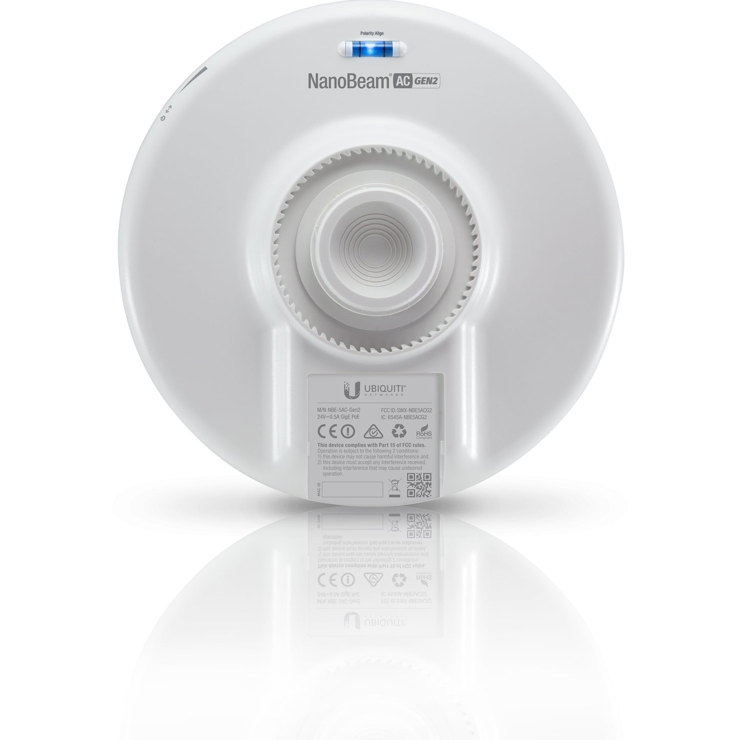Ubiquiti NBE-5AC-GEN2 NanoBeam 5AC Gen 2 airMAX Wireless AC CPE Bridge