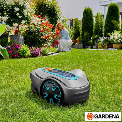 Gardena Sileno Minimo Smart Robotic Lawn Mower + Charging Station