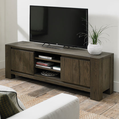 Bentley Designs Sierra Dark Oak Entertainment Unit for TVs up to 65 Inch