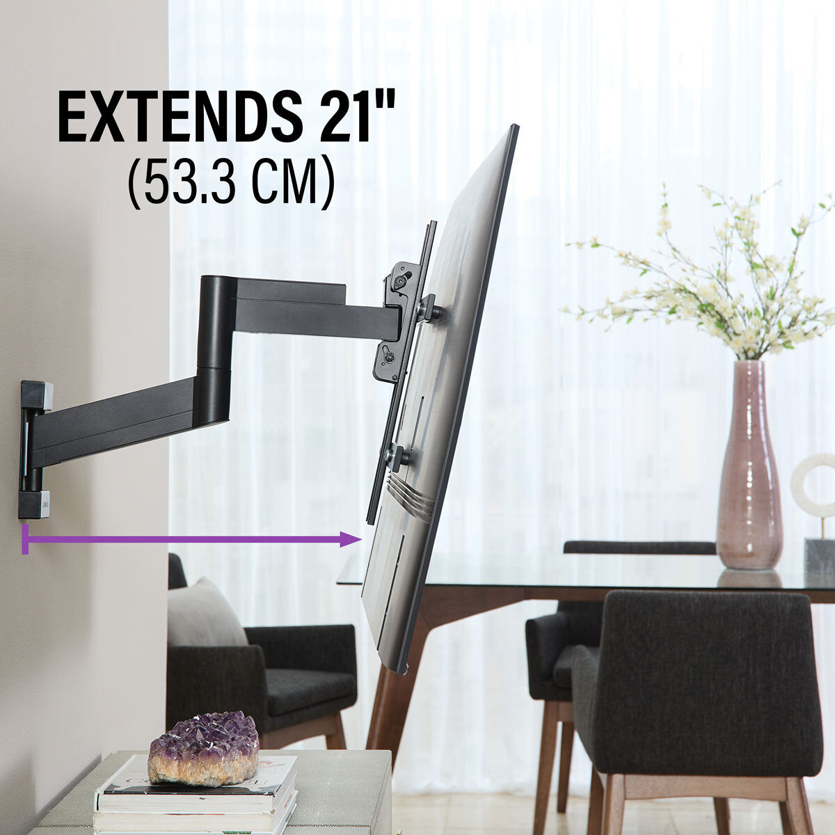 Sanus Preferred 26-55 Inch Full Motion TV Wall Mount