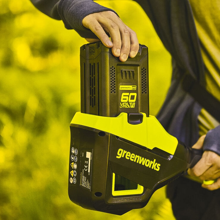 Greenworks 60V Charger and 4Ah Battery