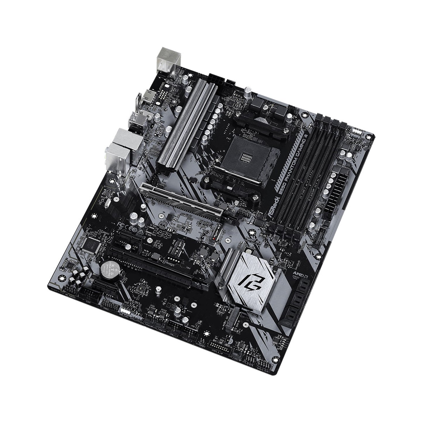 ASRock B550 Phantom Gaming 4 Super Alloy AMD AM4 Socket Motherboard