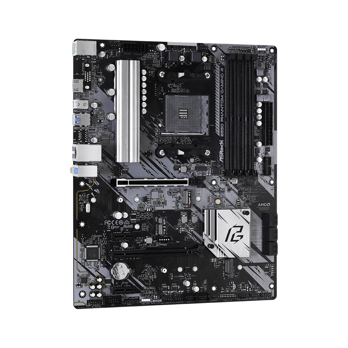 ASRock B550 Phantom Gaming 4 Super Alloy AMD AM4 Socket Motherboard