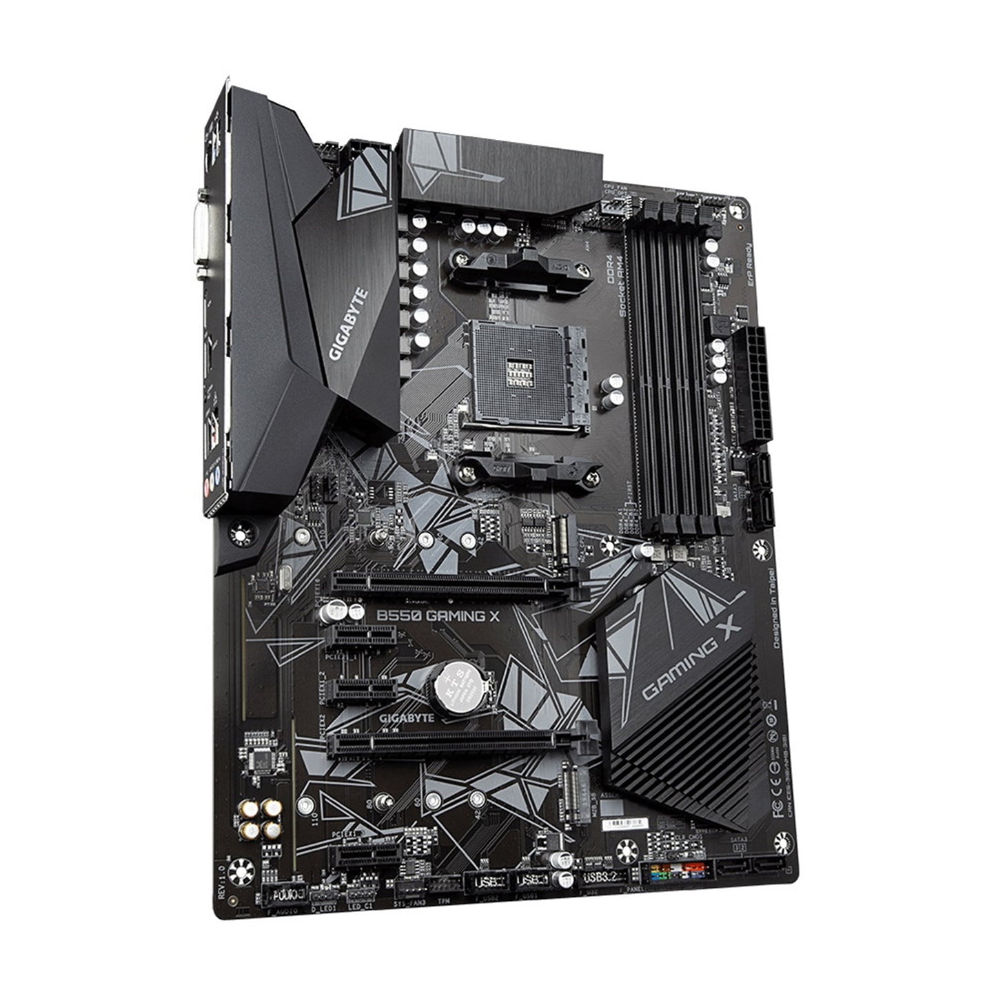 Gigabyte B550 GAMING X V2 AMD AM4 Socket Motherboard, ATX, 4x DDR4 Slots