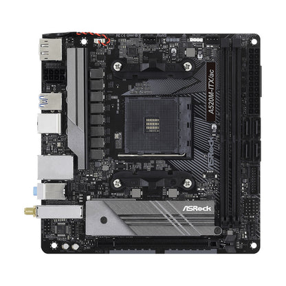 ASRock A520M-ITX/ac AMD AM4 Socket Motherboard, mITX 2xDDR4, M.2, WiFi-5 DP/HDMI