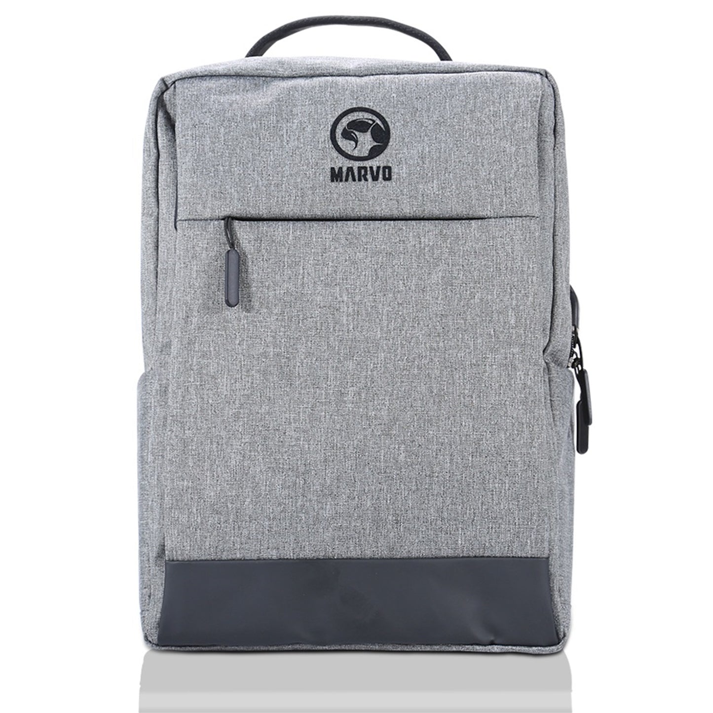 Marvo Scorpion Urbano 20 Grey Waterproof 15.6 Inch Laptop Backpack USB Charging