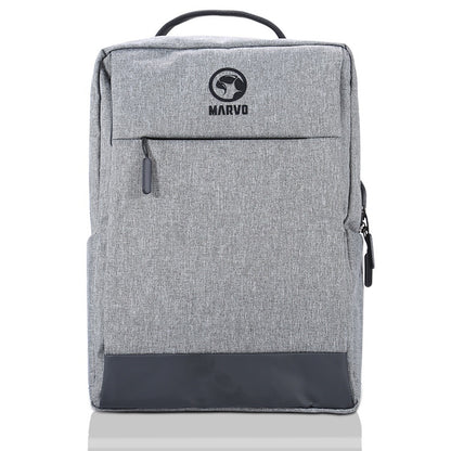 Marvo Scorpion Urbano 20 Grey Waterproof 15.6 Inch Laptop Backpack USB Charging
