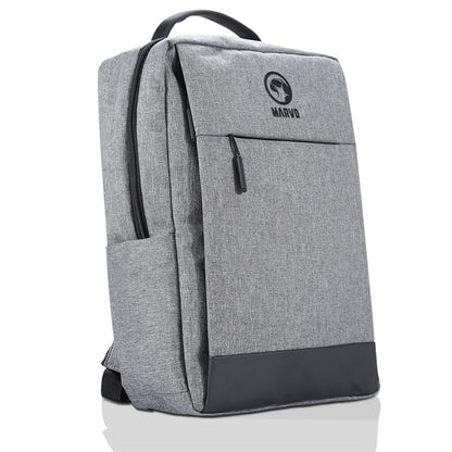 Marvo Scorpion Urbano 20 Grey Waterproof 15.6 Inch Laptop Backpack USB Charging