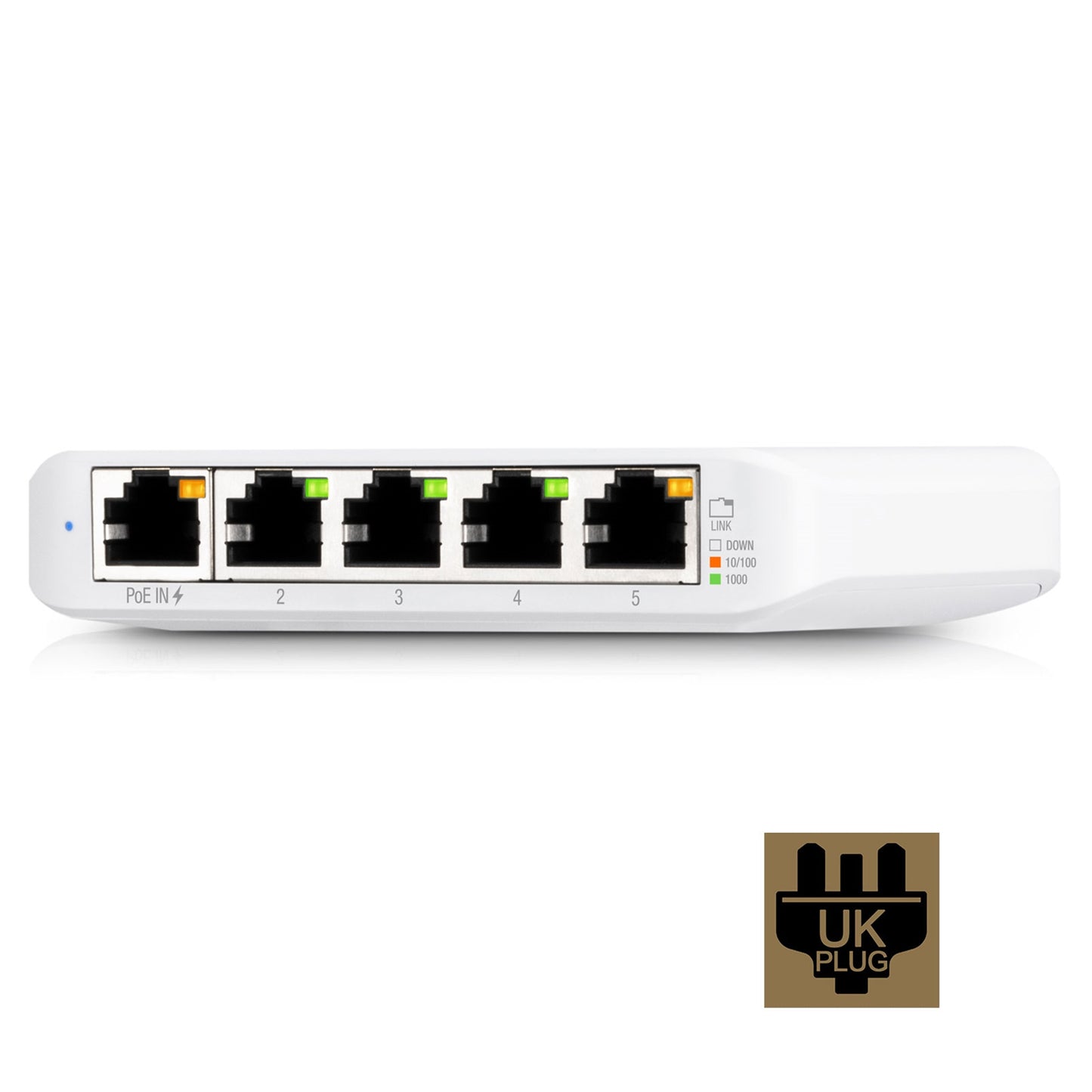 Ubiquiti USW-FLEX-MINI UniFi USW Flex Mini 5 Port Smart Managed Gigabit Switch