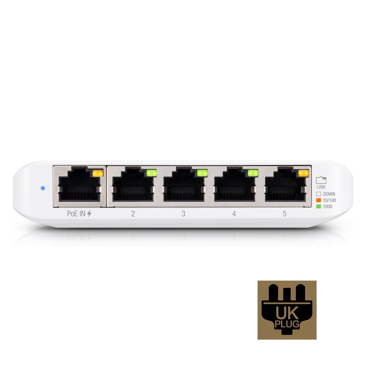 Ubiquiti USW-FLEX-MINI UniFi USW Flex Mini 5 Port Smart Managed Gigabit Switch
