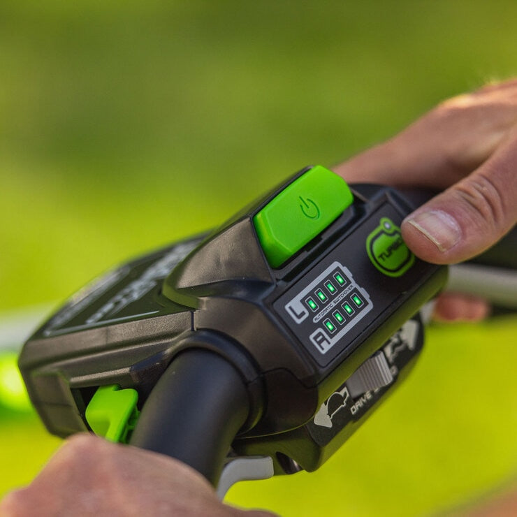 Greenworks 60V 46cm Self-Propelled Cordless Lawnmower with Battery & Charger