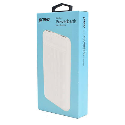 Prevo SP3012 Power bank, 10000mAh Portable Fast Charging for Smart Phones