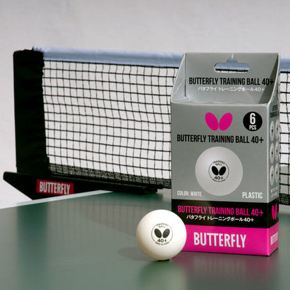 Butterfly Timo Boll Ruby Indoor Table Tennis Bat and Ball Set