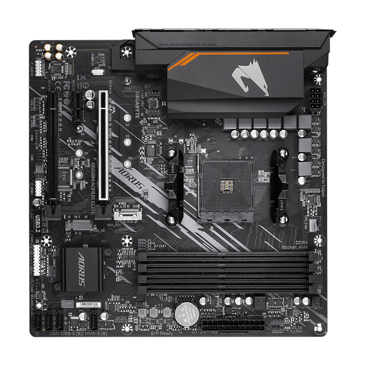 Gigabyte B550M AORUS ELITE Ultra Durable AMD AM4 Socket Motherboard