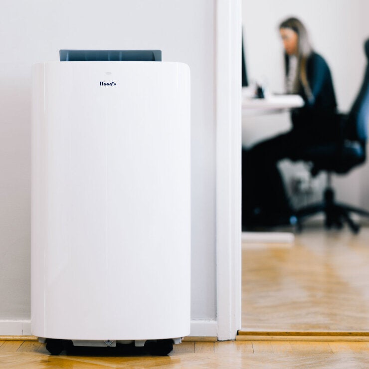 Wood's Cortina 12000 BTU Portable Air Conditioner with WiFi & Remote Control