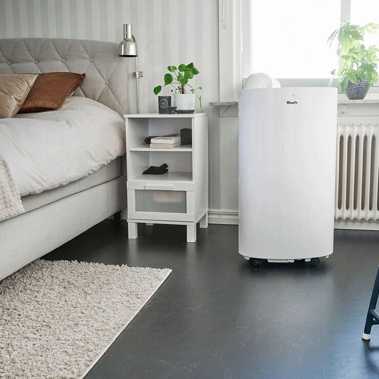 Wood's Cortina 12000 BTU Portable Air Conditioner with WiFi & Remote Control